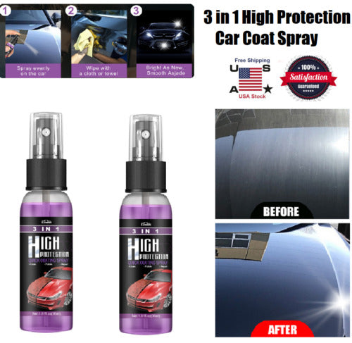How to use ceramic coating spray - spray, wipe, shine