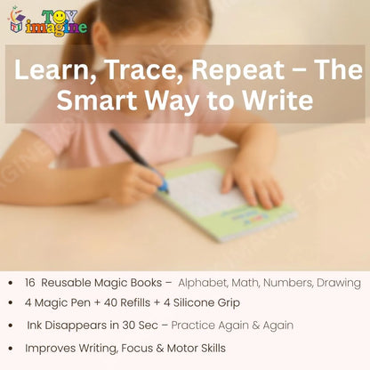 Magic Practice Copybook (4 Book + 10 Refill) (A-127)