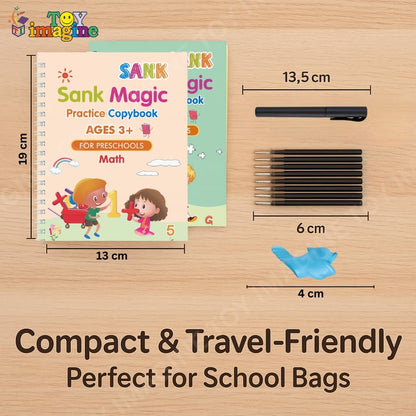 Magic Practice Copybook (4 Book + 10 Refill) (A-127)