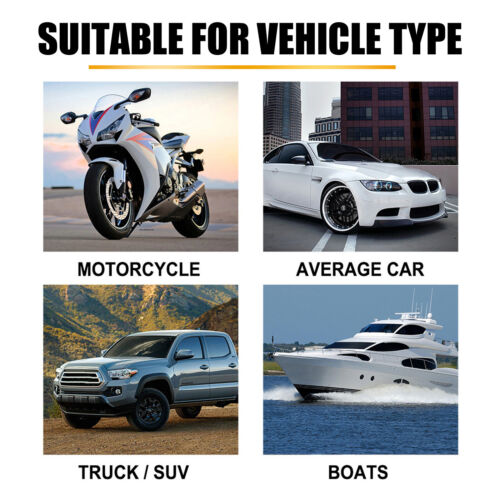 Coating spray works on car, bike, SUV and boat