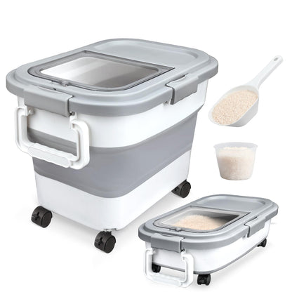 Collapsible Airtight Food Storage Container