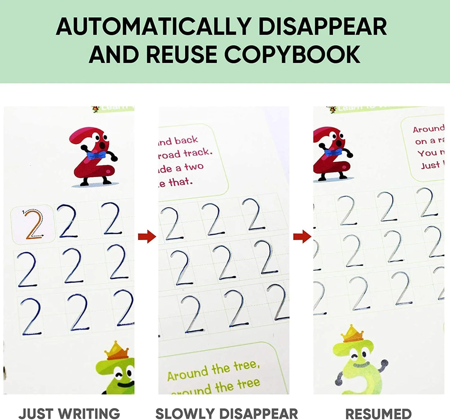 Magic Practice Copybook (4 Book + 10 Refill) (A-127)