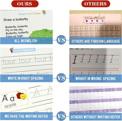 Magic Practice Copybook (4 Book + 10 Refill) (A-127)