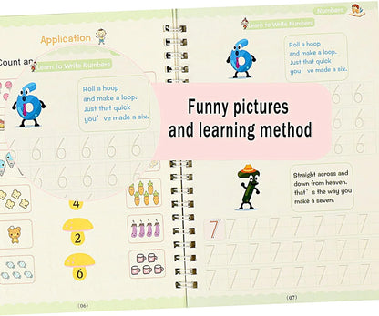 Magic Practice Copybook (4 Book + 10 Refill) (A-127)